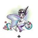 tinkerbell tattoo design idea