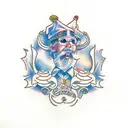 1986 tattoo design idea