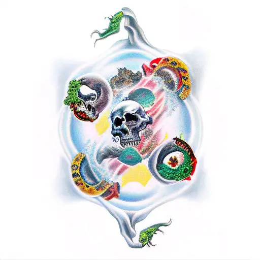 7 deadly sins tattoo design idea