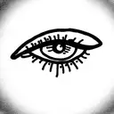 eyebrow tattoo design idea