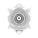 Evil Eye tattoo design idea