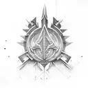 assassins creed symbols tattoo design idea
