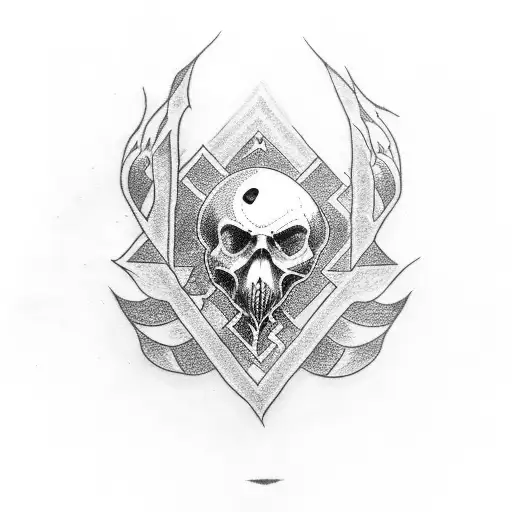 anarchy sign  tattoo design idea