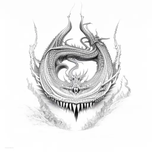 Jormungand tattoo design idea