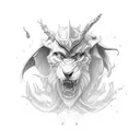 jett from valorant tattoo design idea