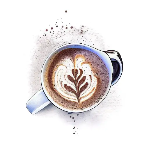 Amari's Blend Coffee tattoo design idea