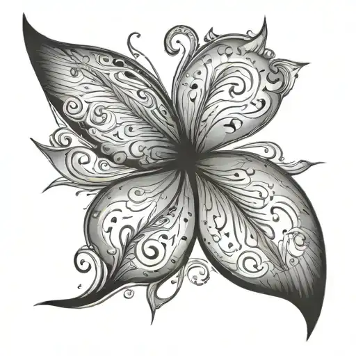 semicolon incorporated tattoo design idea