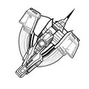 mass effect ship tattoo design idea