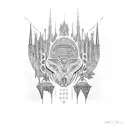 gothic architecture  tattoo design idea