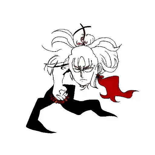 Rengoku Kyojuro minimalist tattoo tattoo design idea