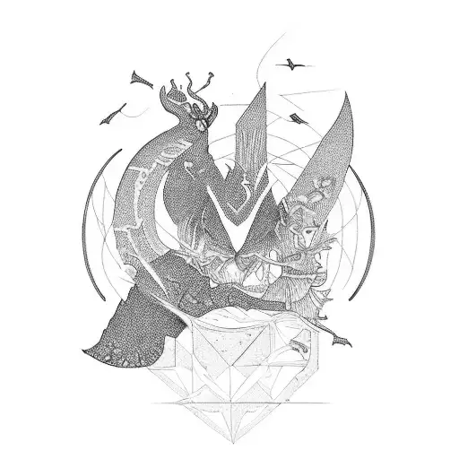 Mal & Lea 1985 tattoo design idea