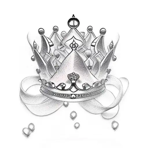 Amazon.com : King Queen Crown Waterproof Temporary Tattoos Women Men Art  Waterproof Stickers Removable Cartoon Tattoo 3D Design Decorations Body  Neck Chest Shoulder Legs Arm Back : Beauty & Personal Care