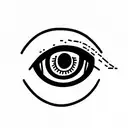 3rd eye tattoo design idea