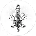 Hamsa Symbol tattoo design idea