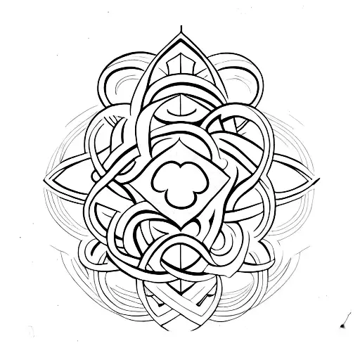 link unconditional love of soul mates  tattoo design idea
