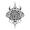 sigil for unconditional love of soul mates  tattoo design idea