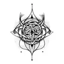 sigil for unconditional love of soul mates  tattoo design idea