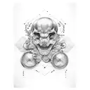 name Aiden tattoo design idea