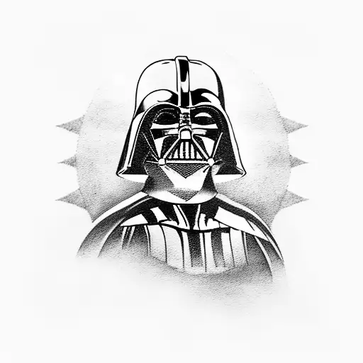 darth Vader tattoo design idea