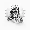 darth Vader tattoo design idea