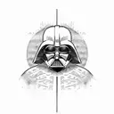 darth Vader tattoo design idea
