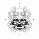 darth Vader tattoo design idea