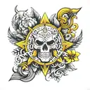 money power respect  tattoo design idea