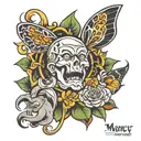 money power respect  tattoo design idea