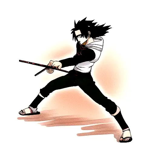 Sasuke tattoo design idea