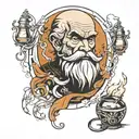 Diogenes tattoo design idea