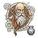 Diogenes tattoo design idea