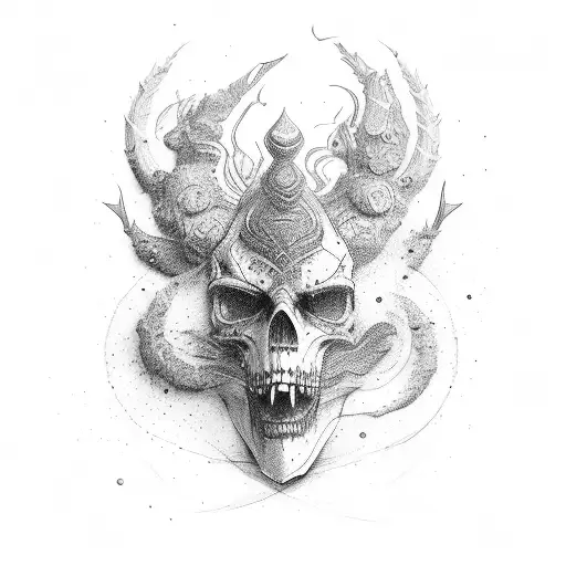 you are your worst enemy  tattoo design idea