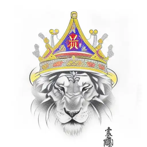 King's Crown tattoo design idea