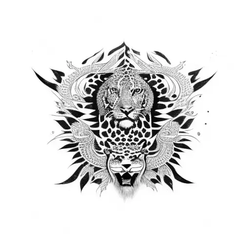 Animal Print tattoo design idea