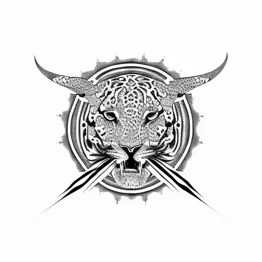 Animal Print tattoo design idea