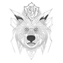 brother bear tattoo design idea