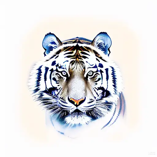 Tatouag tigre new school by tattoosuzette on DeviantArt