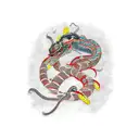 centipede  tattoo design idea