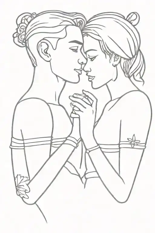 married couples tattoo tattoo design idea