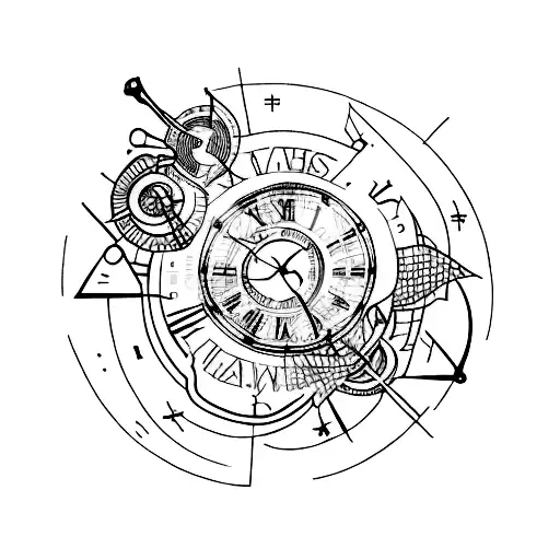 time heals all wounds tattoo design idea