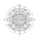 Celestial Dance tattoo design idea