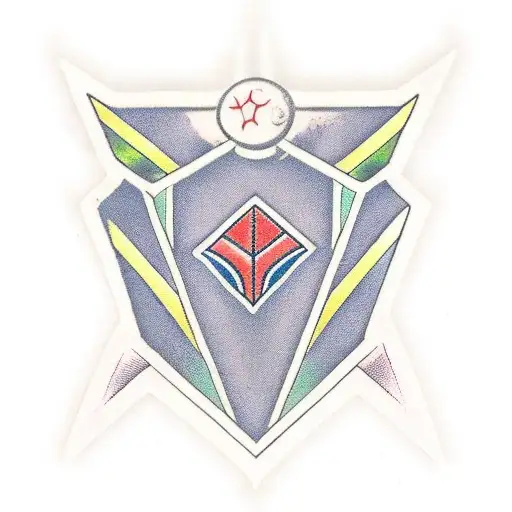 chevron symbol tattoo design idea