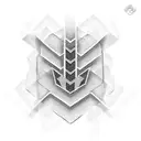 chevron symbol tattoo design idea