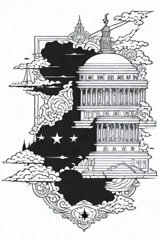 washington dc inspired tattoo design tattoo design idea