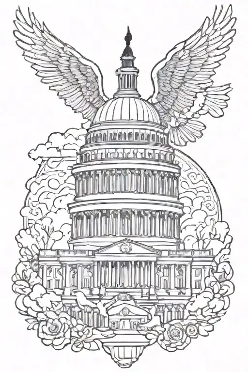 washington dc inspired tattoo design tattoo design idea