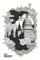 washington dc inspired tattoo design tattoo design idea