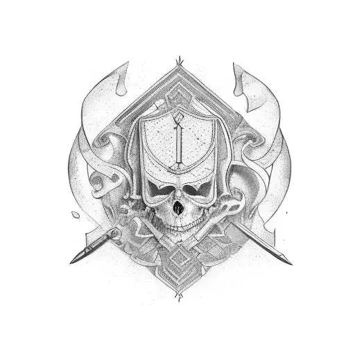 lawyer tattoo design idea