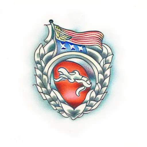 surrender tattoo design idea