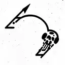 Techno, Hardtechno, Darktechno, Rave, Music tattoo design idea