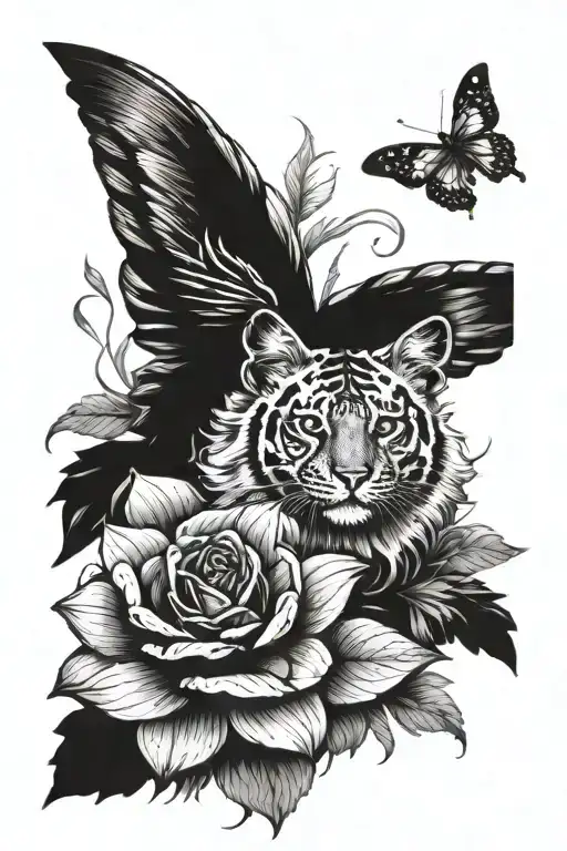 I want a simple tattoo on my left forearm which is about 3inch by 3 inch which is a blend of time, nature and my life.   tattoo design idea